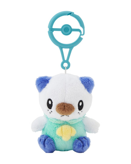 Pokémon Oshawott Carabiner Mascot Plush Keychain