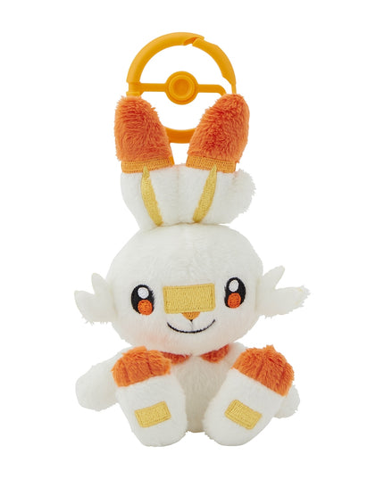 Pokémon Scorbunny Carabiner Mascot Plush Keychain