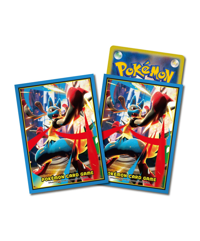 Pokemon Center Card Sleeves 64 Count Mega Lucario