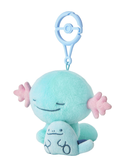 Pokemon Little Daydream Mascot Wooper & Quagsire Plush Keychain