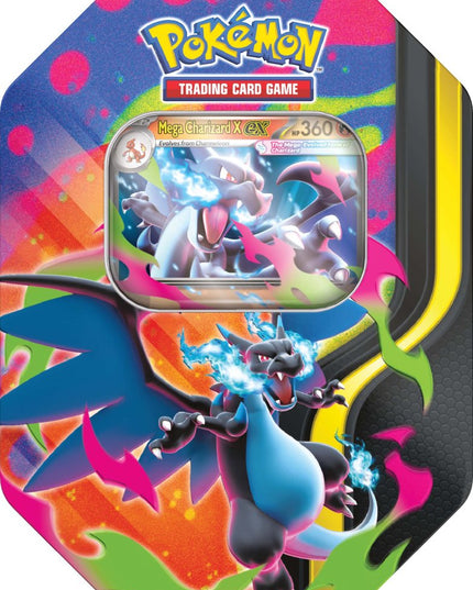 Pokémon TCG: Mega Charizard Tin Pair