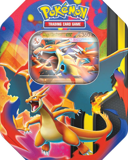 Pokémon TCG: Mega Charizard Tin Pair