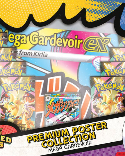Pokémon TCG Mega Evolution Ascended Heroes Premium Poster Collection