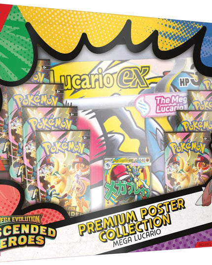 Pokémon TCG Mega Evolution Ascended Heroes Premium Poster Collection