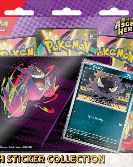 Pokémon TCG Mega Evolution Ascended Heroes Tech Sticker Collection