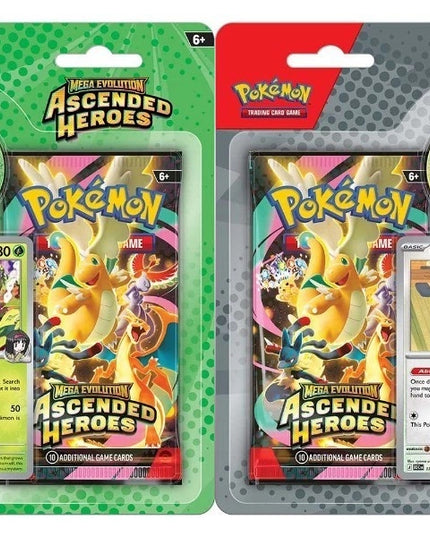 Pokémon TCG Mega Evolution Ascended Heroes 2 Pack Blister – Topdeck Gaming  Strathfield