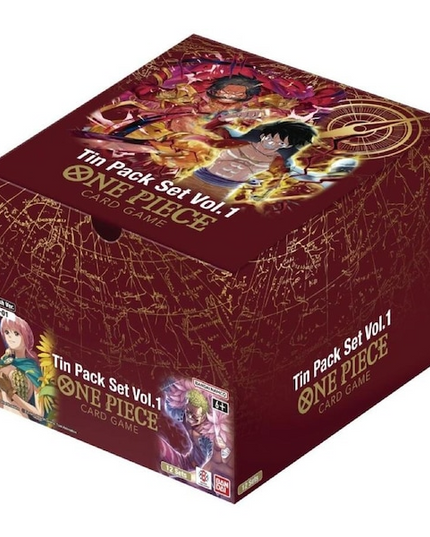 ONE PIECE CARD GAME Tin Pack Set Vol.1 [TS-01] Sealed Set