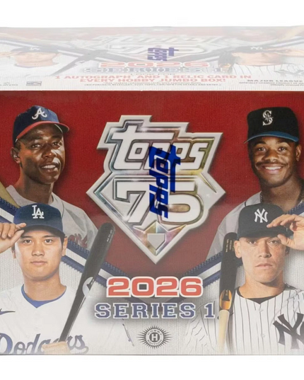 2026 Topps Series 1 Baseball Hobby Jumbo Box