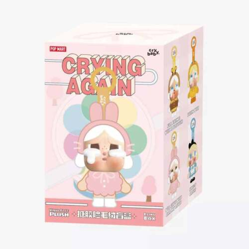 CRYBABY Crying Again Series-Vinyl Face Plush Blind Box Sealed Case