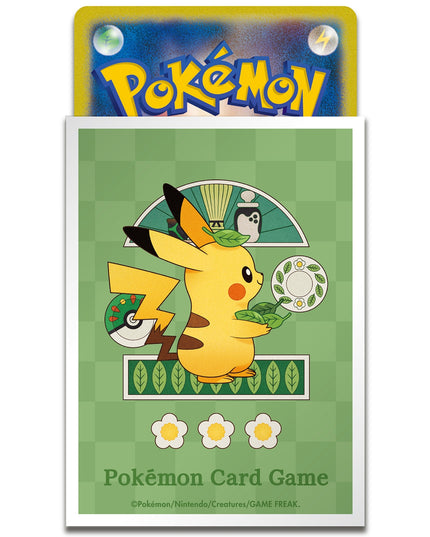Pokemon Center Card Sleeves 64 Count Pikachu Café Poltchageist
