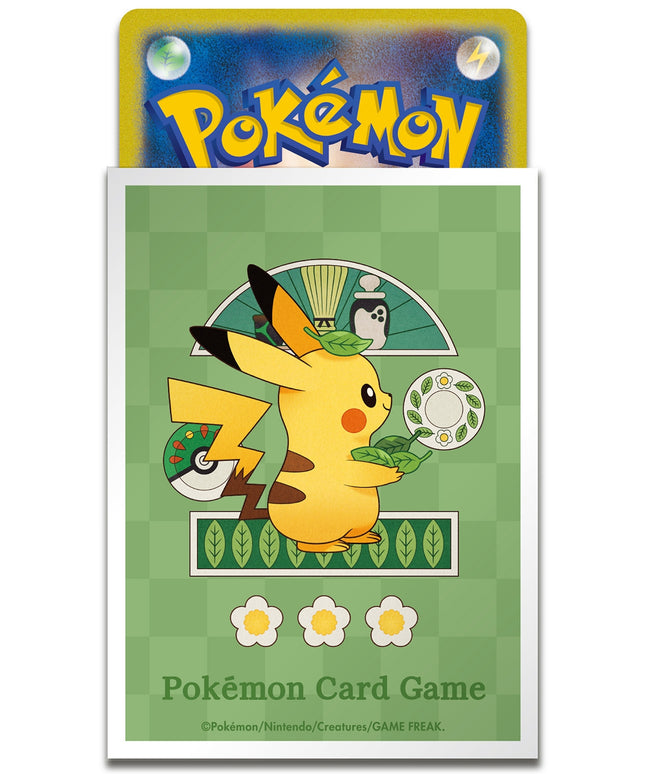 Pokemon Center Card Sleeves 64 Count Pikachu Café Poltchageist