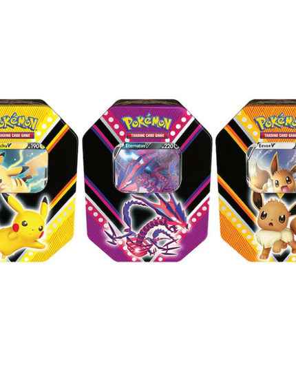 Pokemon TCG: V Powers Tin Assorted