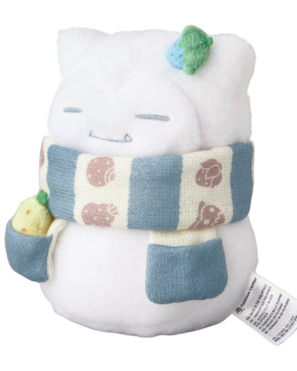 Snorlax Snowman Snowy Softies Plush