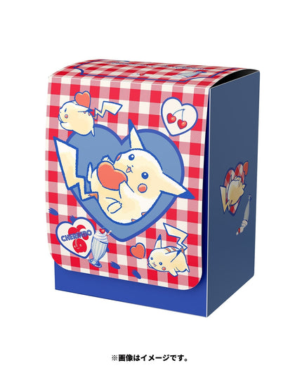Pokémon Center TCG Deck Case Box Pikachu with Hearts