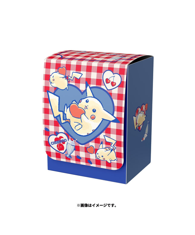 Pokémon Center TCG Deck Case Box Pikachu with Hearts
