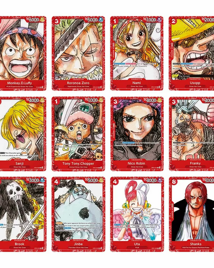 One Piece Film Red Edition Premium Card Collection Booklet