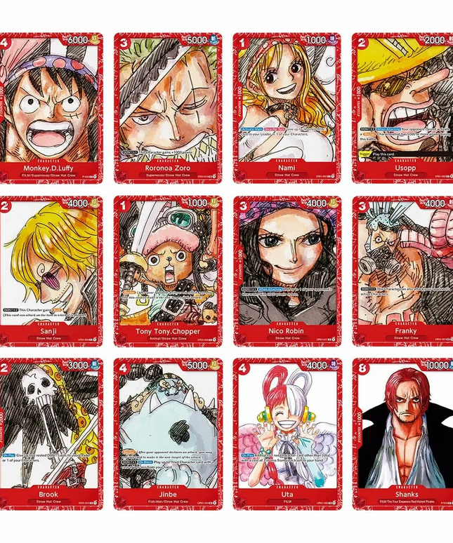 One Piece Film Red Edition Premium Card Collection Booklet