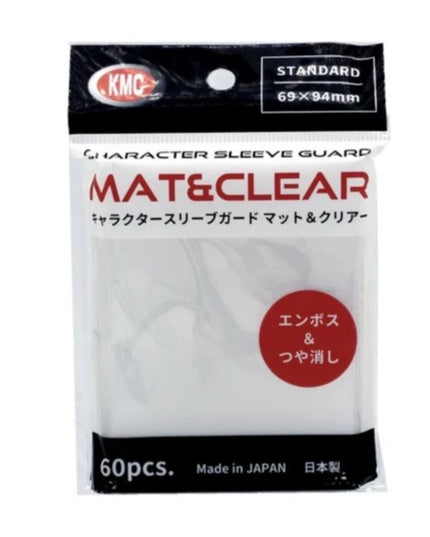 KMC: Sleeves – Character Sleeve Guard: Mat & Clear Outer Sleeves