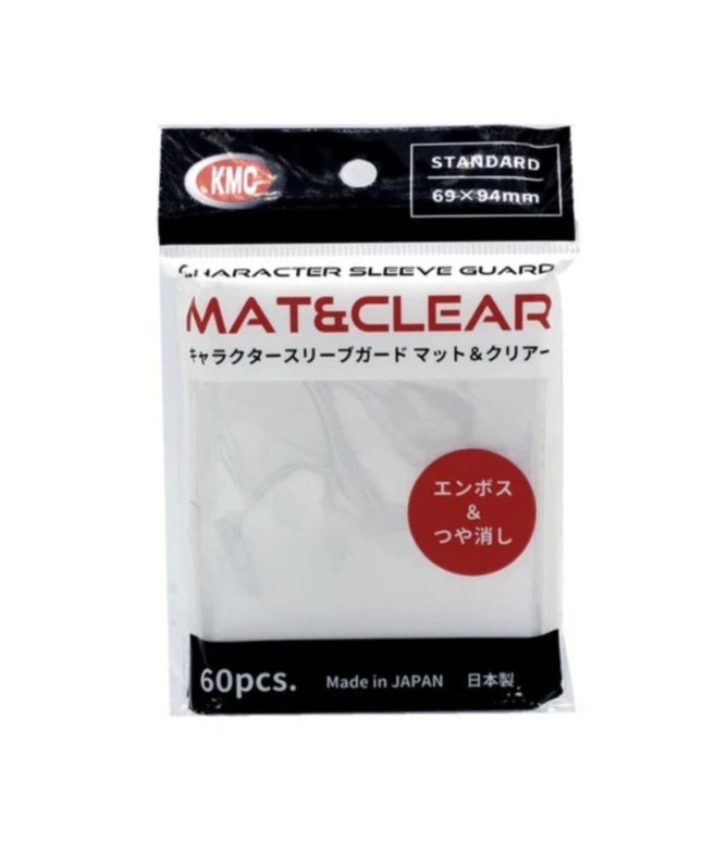 KMC: Sleeves – Character Sleeve Guard: Mat & Clear Outer Sleeves