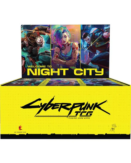 Pre Order Cyberpunk TCG: Welcome to Night City Booster Box