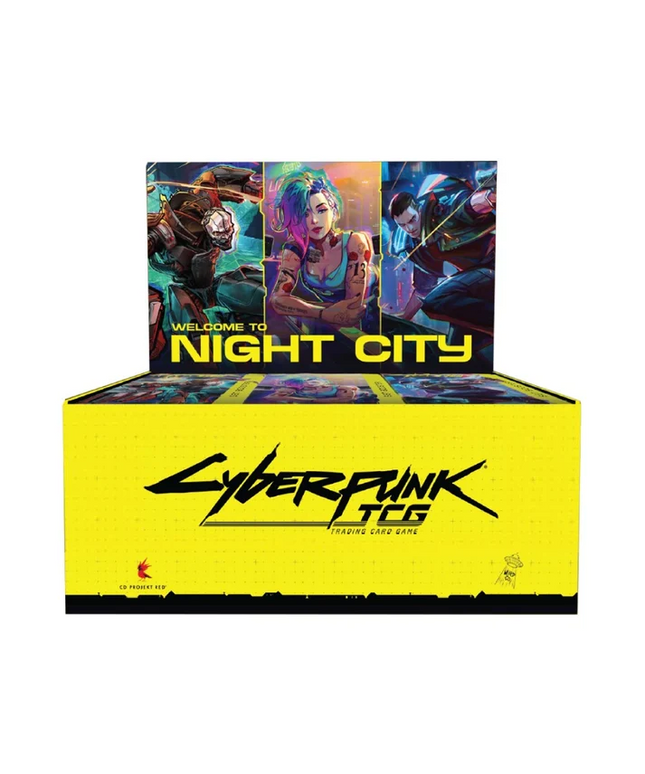Pre Order Cyberpunk TCG: Welcome to Night City Booster Box