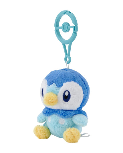 Pokemon Carabiner Mascot Piplup Plush Keychain
