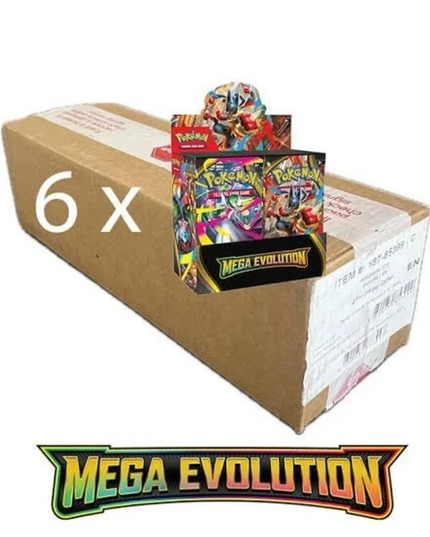 Pokemon TCG - Mega Evolutions SEALED ENHANCED Booster Box Case ME1