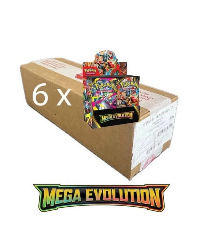 Pokemon TCG - Mega Evolutions SEALED ENHANCED Booster Box Case ME1