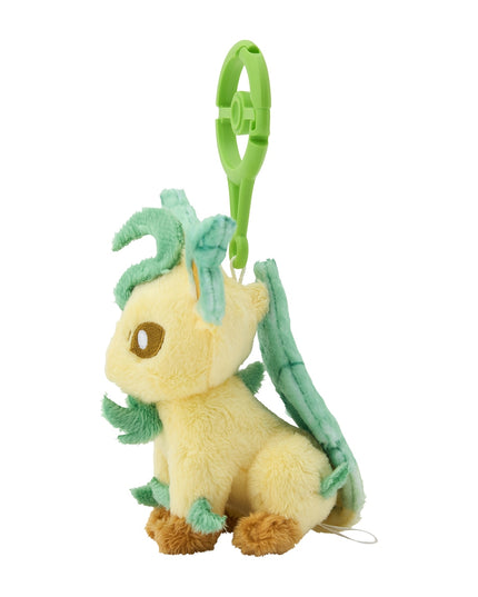Pokémon Leafeon Carabiner Mascot Plush Kyechain