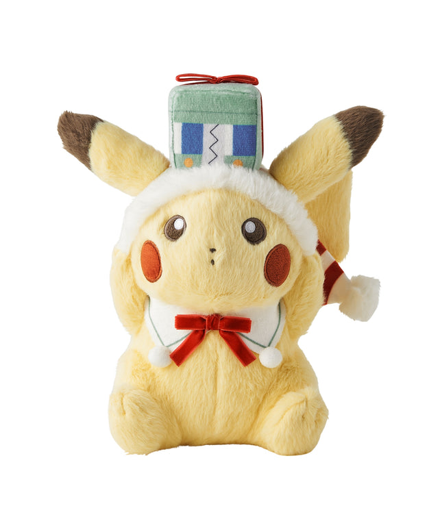 Pokemon Holiday Blessings Plush Pikachu Christmas Limited
