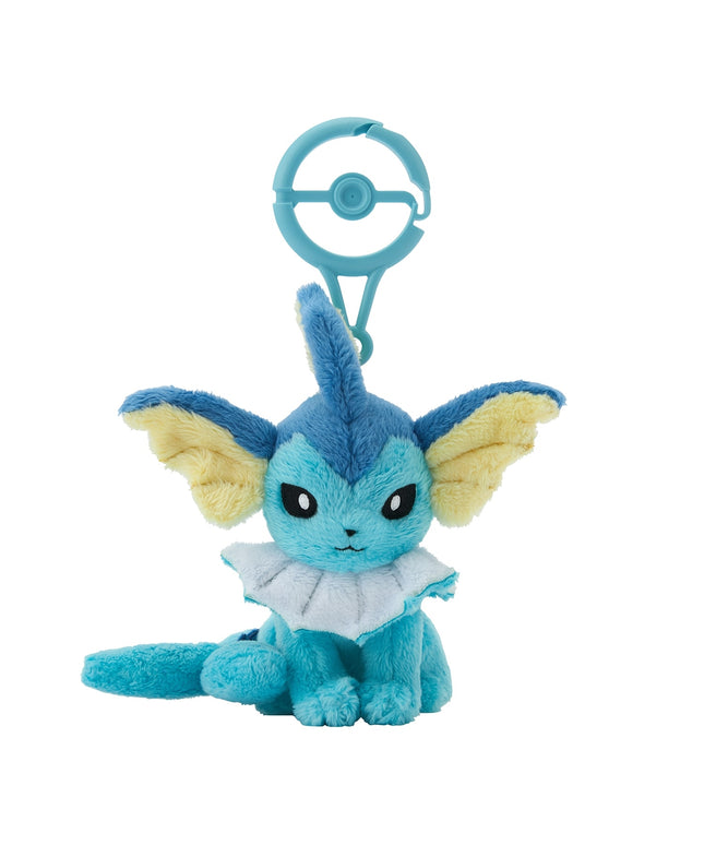 Pokémon Vaporeon Carabiner Mascot Plush Kyechain