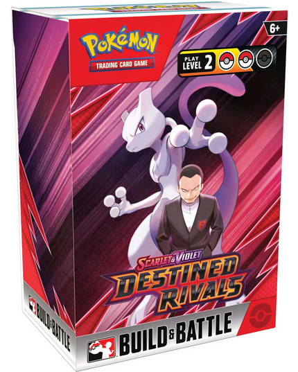 Pokemon TCG Scarlet & Violet Destined Rivals Build & Battle Box SV10