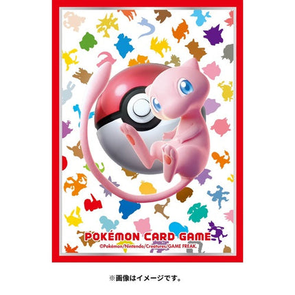 Pokemon Center Japan 151 Mew card sleeves 64 count