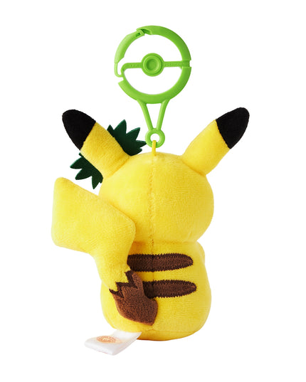 Pokémon Center Kagawa Exclusive Plush Mascot Keychain with Carabiner Pikachu & Smoliv
