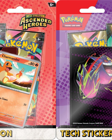 Pokémon TCG Mega Evolution Ascended Heroes Tech Sticker Collection