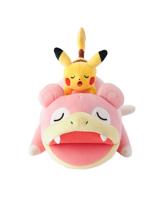 Pokémon Center Kagawa Exclusive Plush Slowpoke & Pikachu (Pokémon Center Kagawa Exclusive)