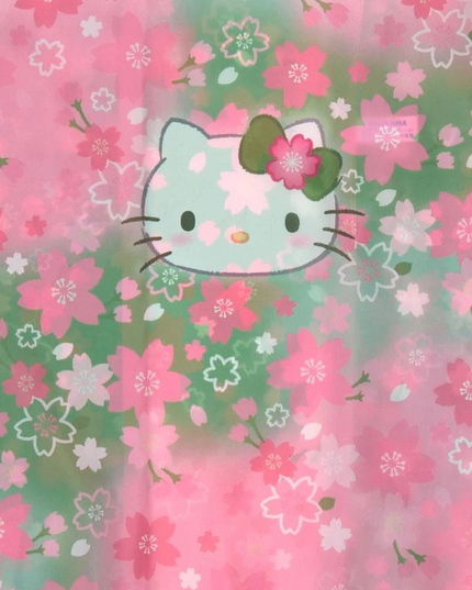 Hello Kitty Eco Shopping Tote Bag Plush Case Matcha Sakura Kimono Sanrio Japan