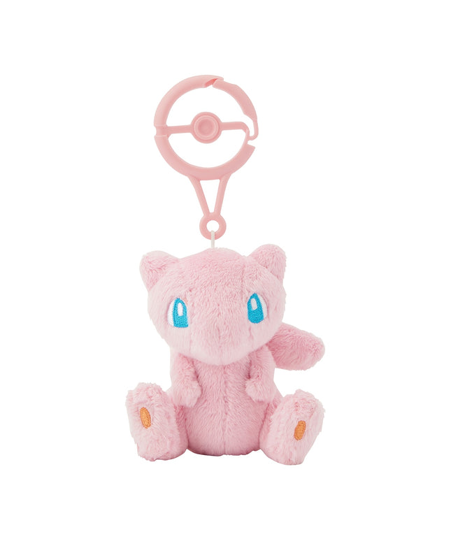 Pokémon Mew Carabiner Mascot Plush Keychain