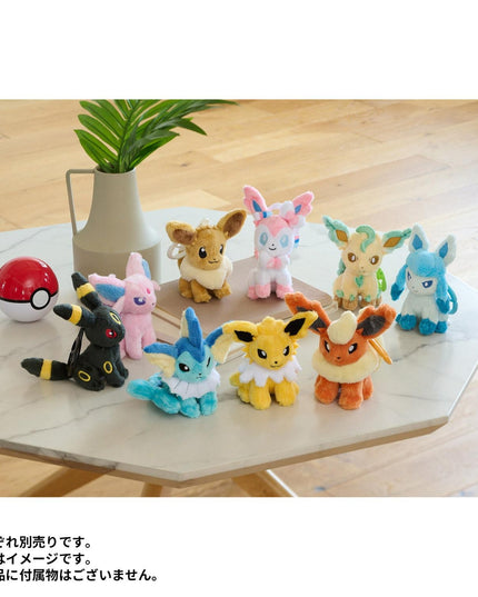Pokémon Mascot with Carabiner Sylveon Keychain Plush