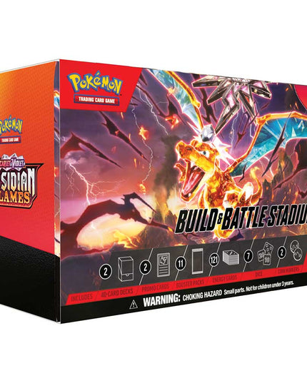 Pokemon TCG  Scarlet & Violet: Obsidian Flames Build & Battle Stadium