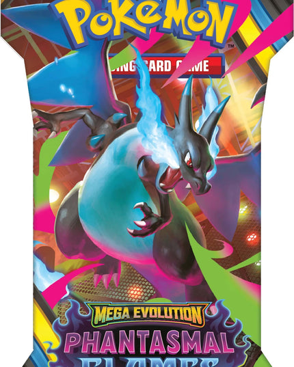 Pokemon TCG Mega Evolution Phantasmal Flames Blisters Booster Pack ME2