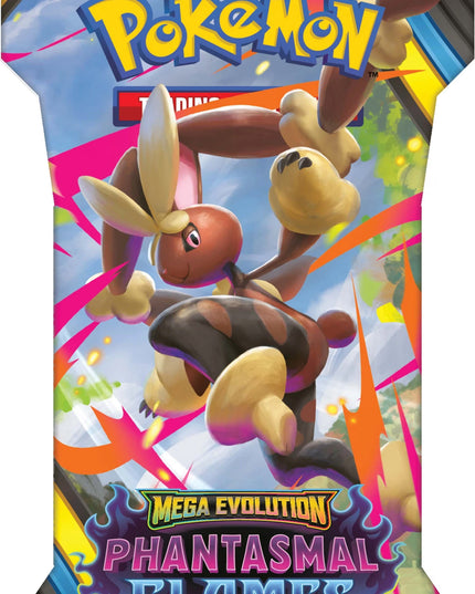 Pokemon TCG Mega Evolution Phantasmal Flames Blisters Booster Pack ME2