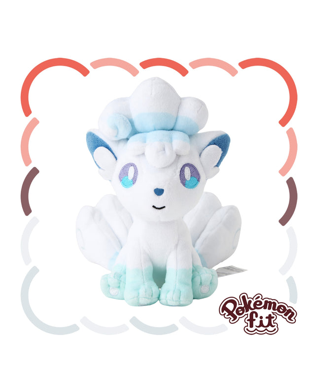 Pokémon fit Plush A037 Vulpix (Alolan Form)