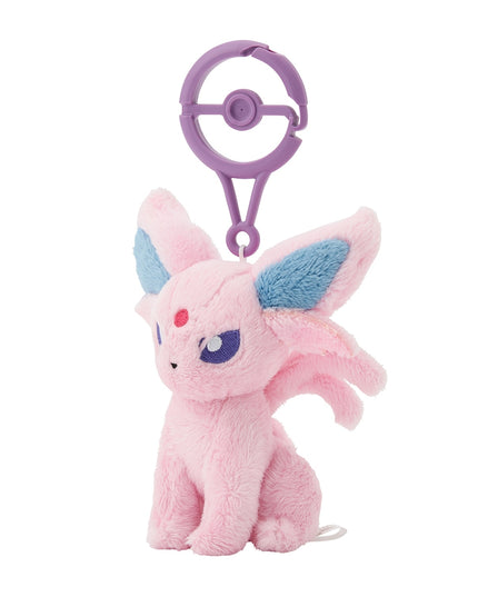 Pokemon Plush Keychain Mascot with Carabiner – Espeon