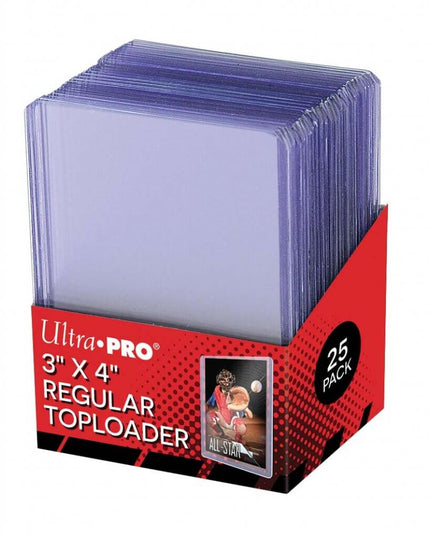ULTRA PRO Toploader 3 x 4 35pt Regular Clear 25Pack