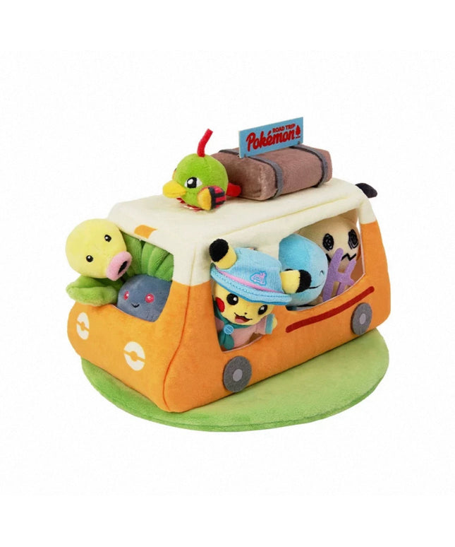 Pokemon Road Trip Plush Van Set
