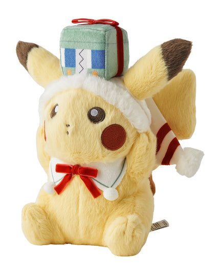 Pokemon Holiday Blessings Plush Pikachu Christmas Limited