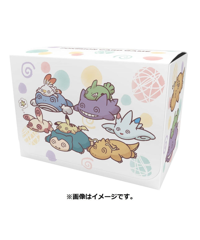 Pokémon Center TCG Deck Case Box All Tuckered Out