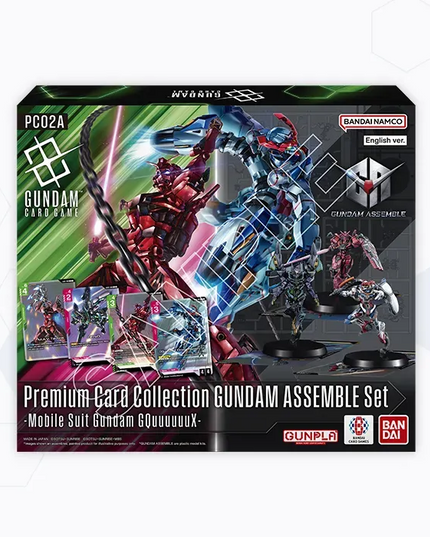 Bandai Gundam Card Game Gundam Assemble Premium Collection PC02A GQuuuuuuX