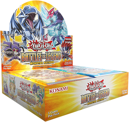 YuGiOh Battles of Legend Monster Mayhem Booster Box